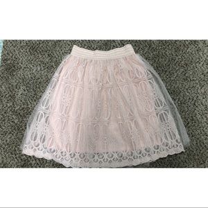 Lace skirt